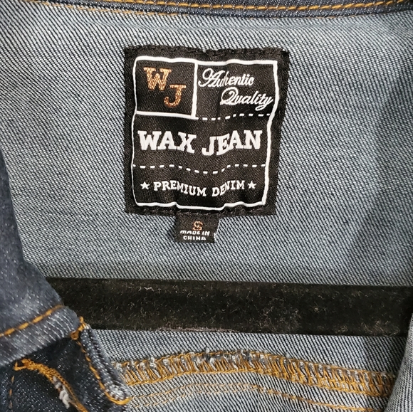 Cropped denim jacket NWOT - Picture 4 of 5